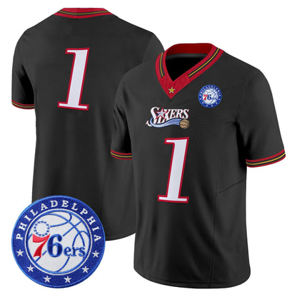 Philadelphia 76ers Vapor Limited Jersey - Stitched
