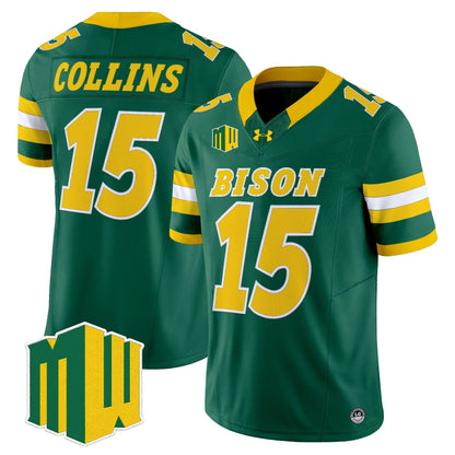 North Dakota State Bison 2026 Vapor Limited Jersey - Stitched