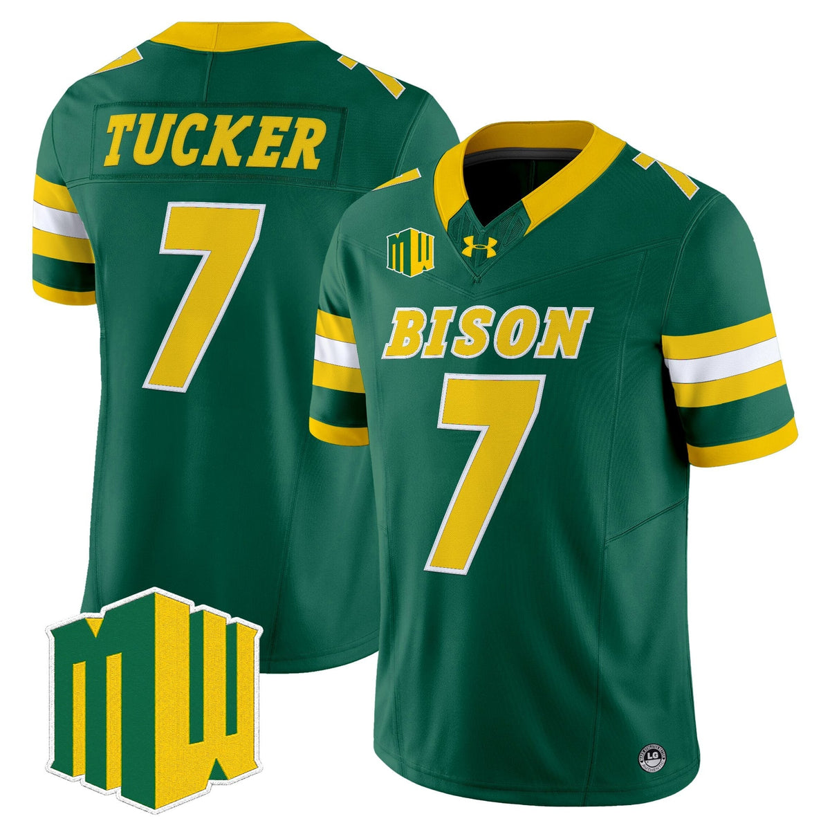 North Dakota State Bison 2026 Vapor Limited Jersey - Stitched
