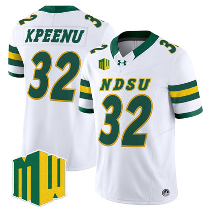 North Dakota State Bison 2026 Vapor Limited Jersey - Stitched