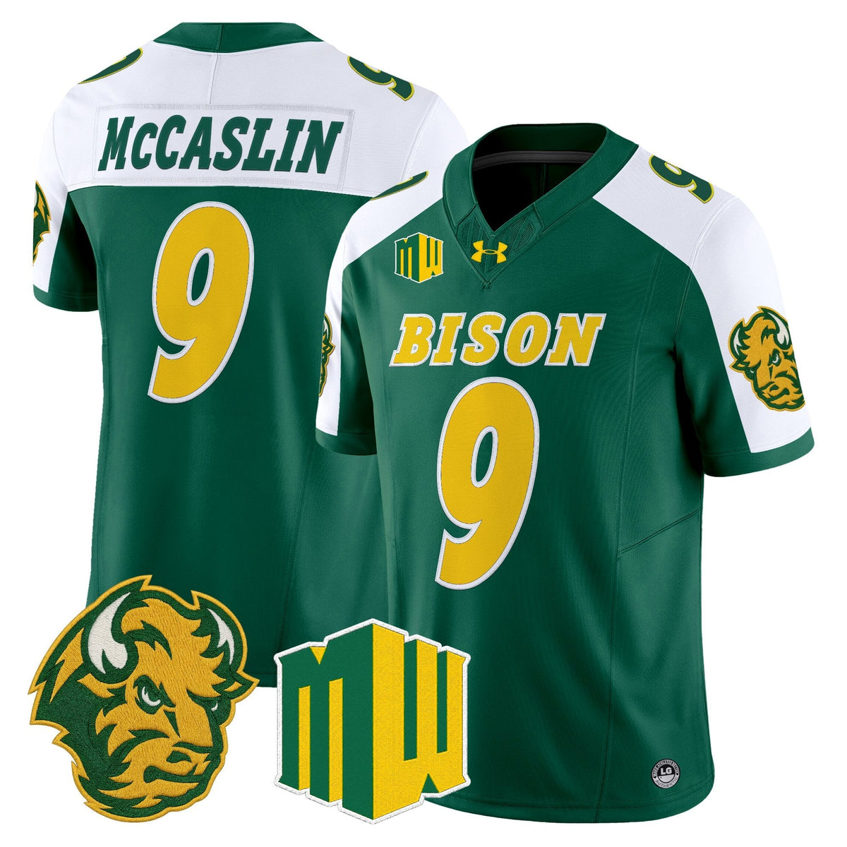 North Dakota State Bison 2026 Vapor Limited Jersey - Stitched