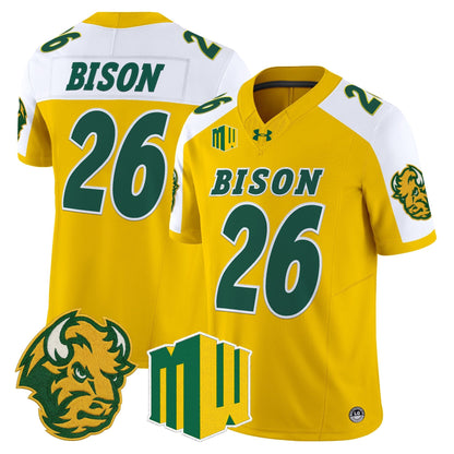 North Dakota State Bison 2026 Vapor Limited Jersey - Stitched