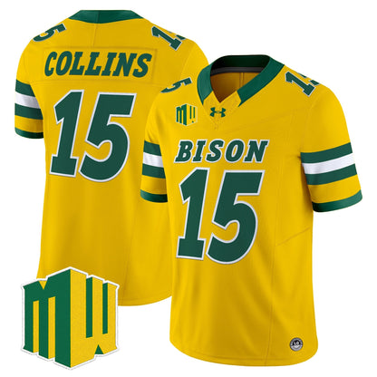 North Dakota State Bison 2026 Vapor Limited Jersey - Stitched