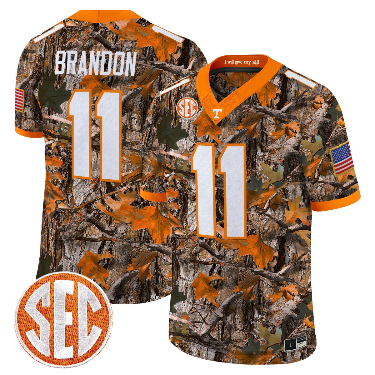 Tennessee Volunteers Camouflage Edition 2026 Vapor Limited Jersey -  Stitched