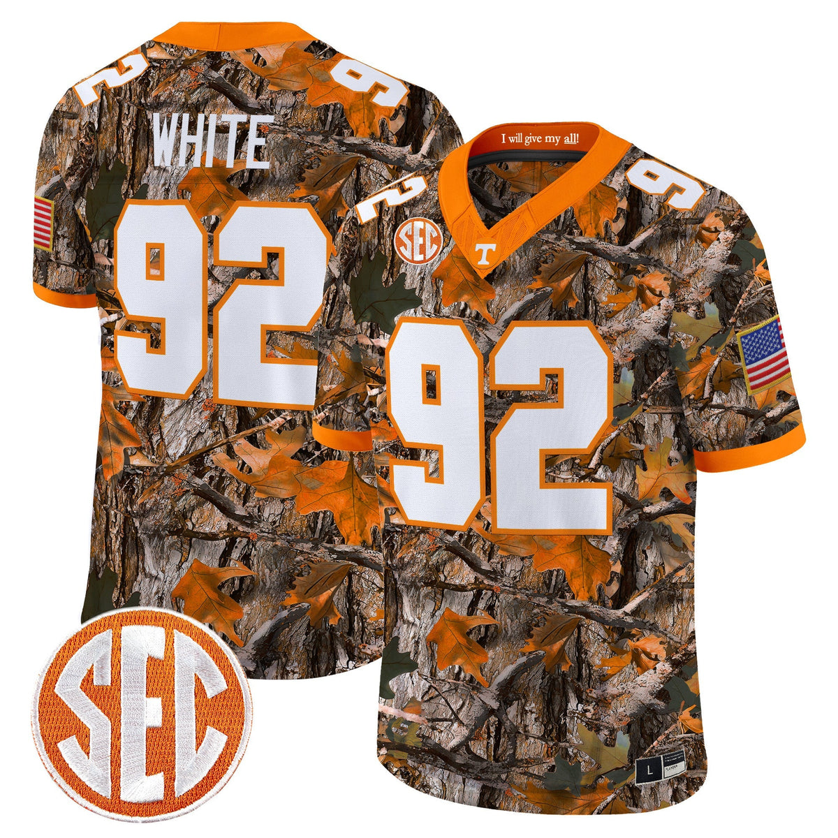 Tennessee Volunteers Camouflage Edition 2026 Vapor Limited Jersey -  Stitched
