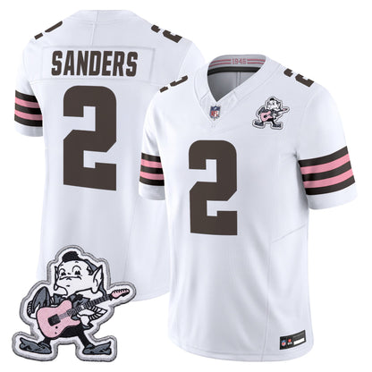 Men's Cleveland Browns MGK Patch Vapor Limited Jersey -  Stitched