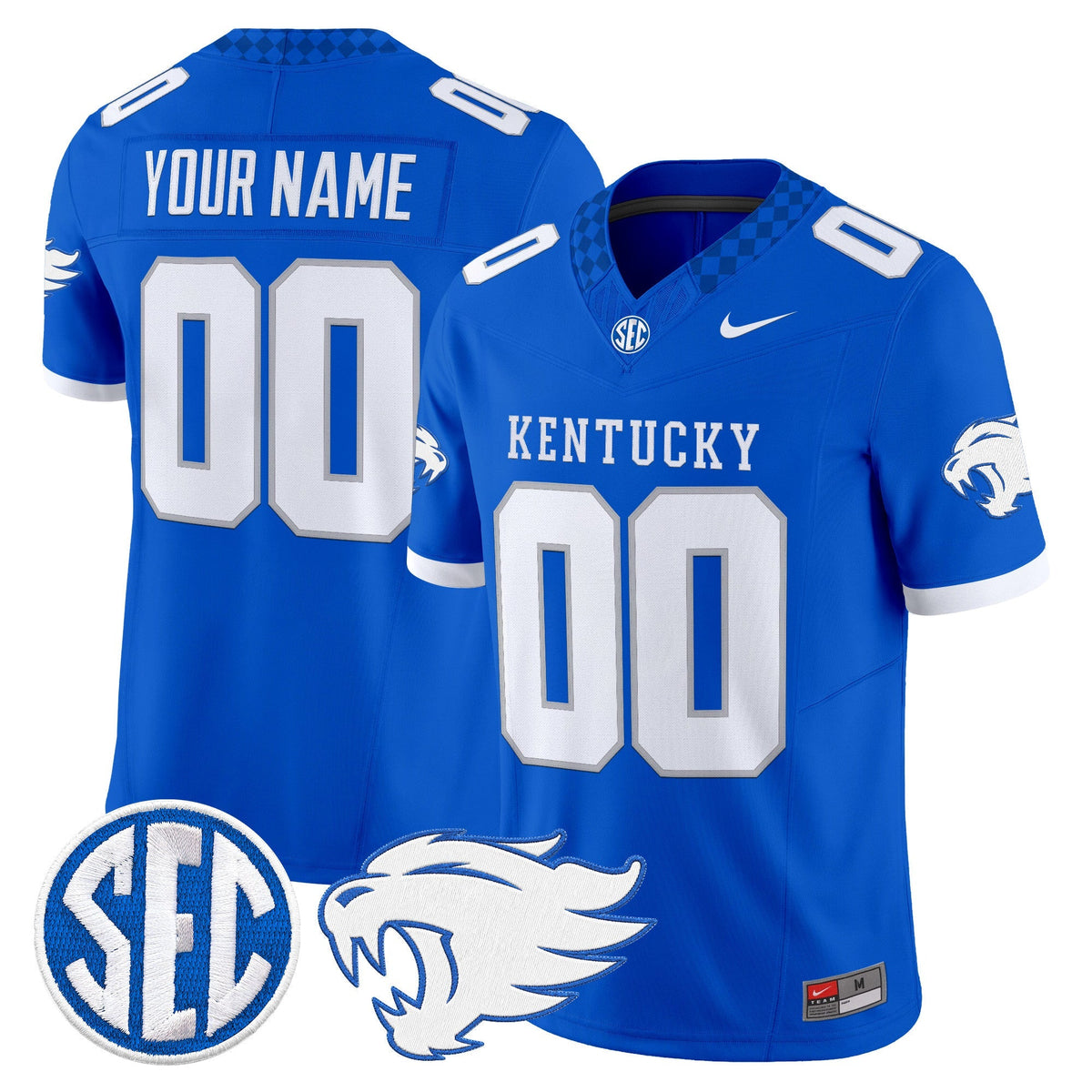 Kentucky Wildcats 2026 Vapor Limited Custom Jersey - Stitched