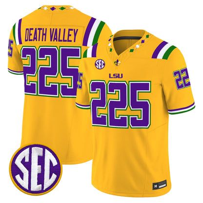  LSU Tigers 2026 "Mardi Gras Edition'' Vapor Limited Jersey - Stitched