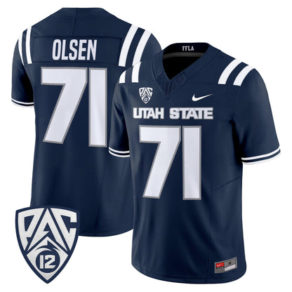 Utah State Aggies 2026 Vapor Limited Jersey - Stitched