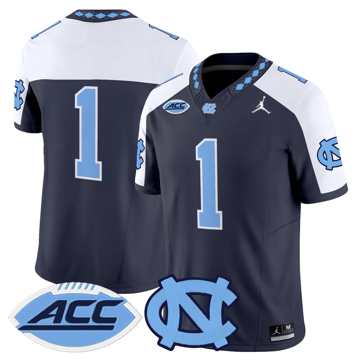 North Carolina Tar Heels 2026 Vapor Limited Jersey - Stitched