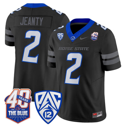 Boise State Broncos 2026 Vapor Limited Jersey - 40th Anniversary Patch -  Stitched