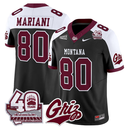 Montana Grizzlies 2026 Vapor Limited Jersey - 40th Anniversary Patch -  Stitched