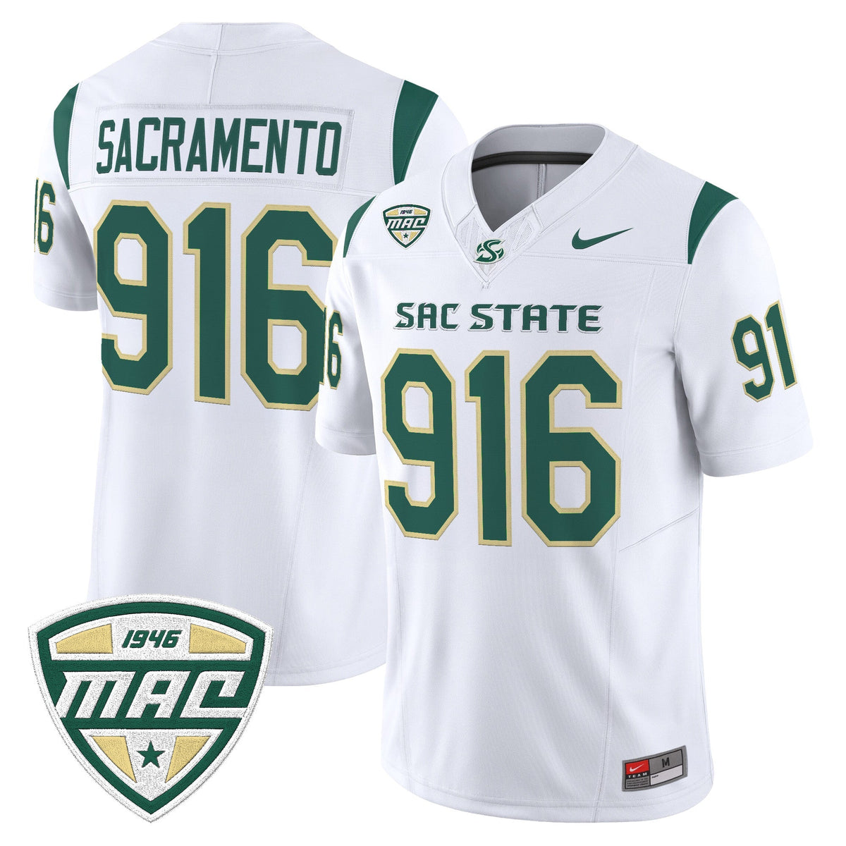 Sacramento State Hornets 2026 Vapor Limited Jersey -  Stitched