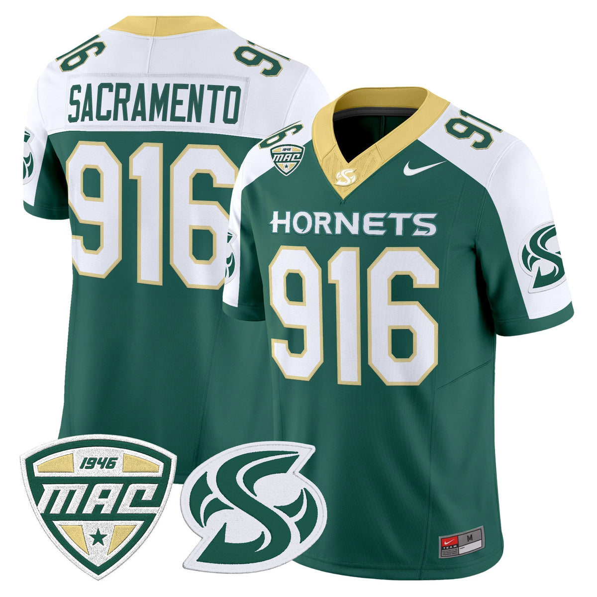 Sacramento State Hornets 2026 Vapor Limited Jersey -  Stitched