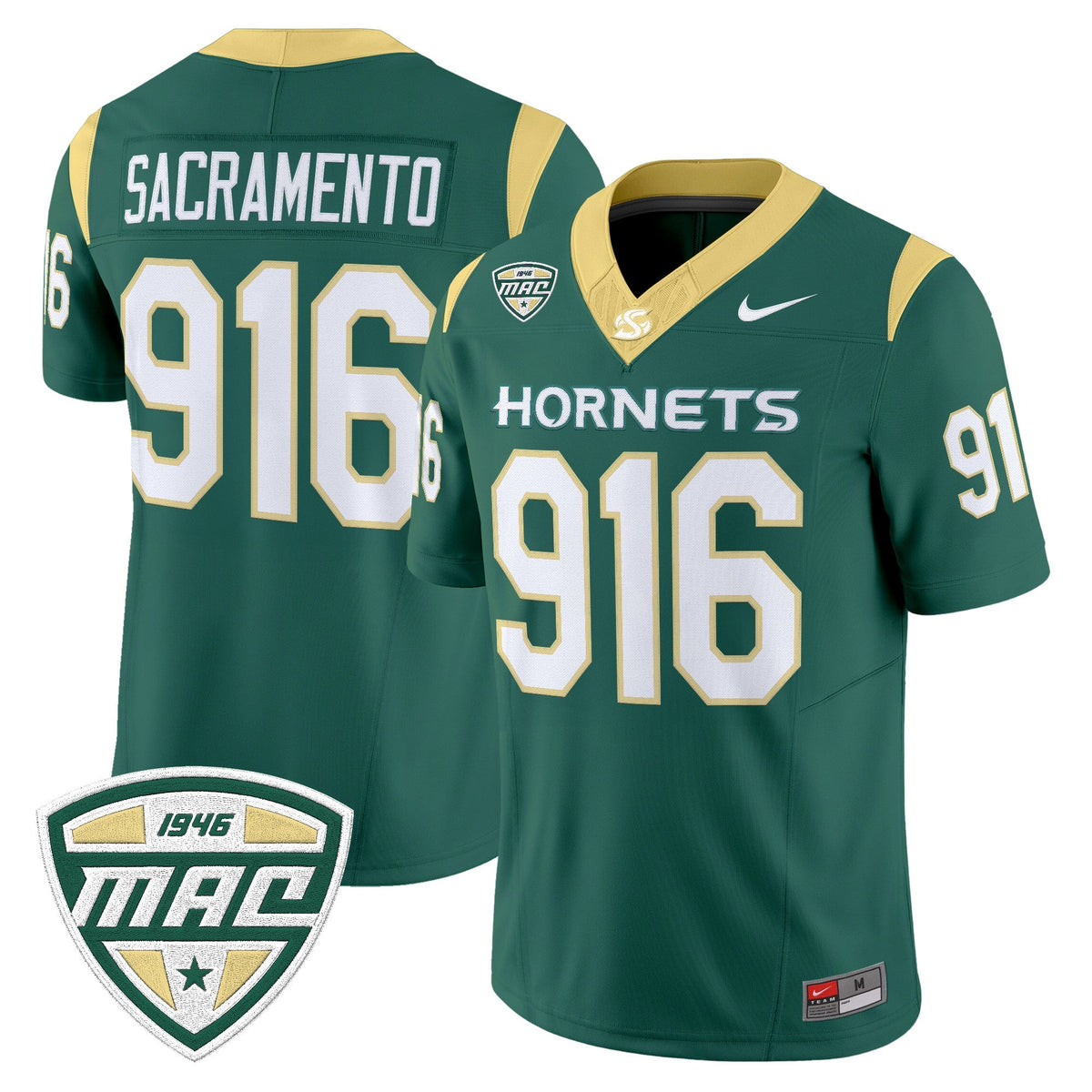 Sacramento State Hornets 2026 Vapor Limited Jersey -  Stitched