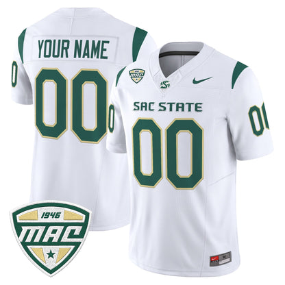 Sacramento State Hornets 2026 Vapor Limited Custom Jersey -  Stitched