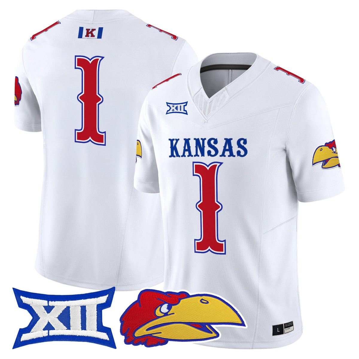 Kansas Jayhawks 2026 Vapor Limited Jersey -  Stitched