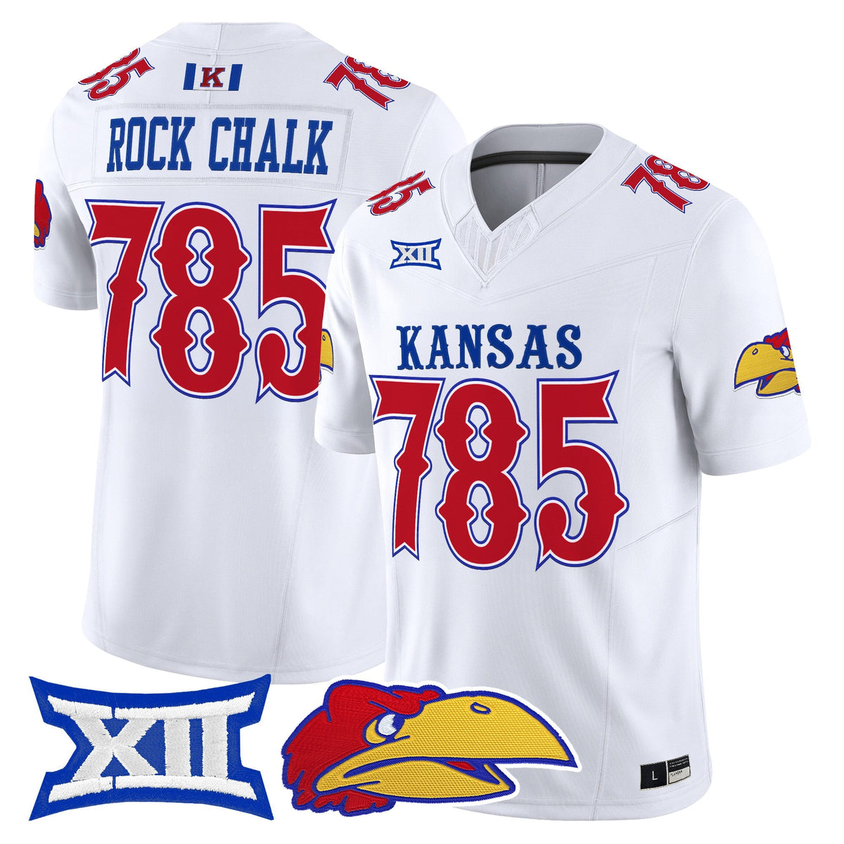 Kansas Jayhawks 2026 Vapor Limited Jersey -  Stitched