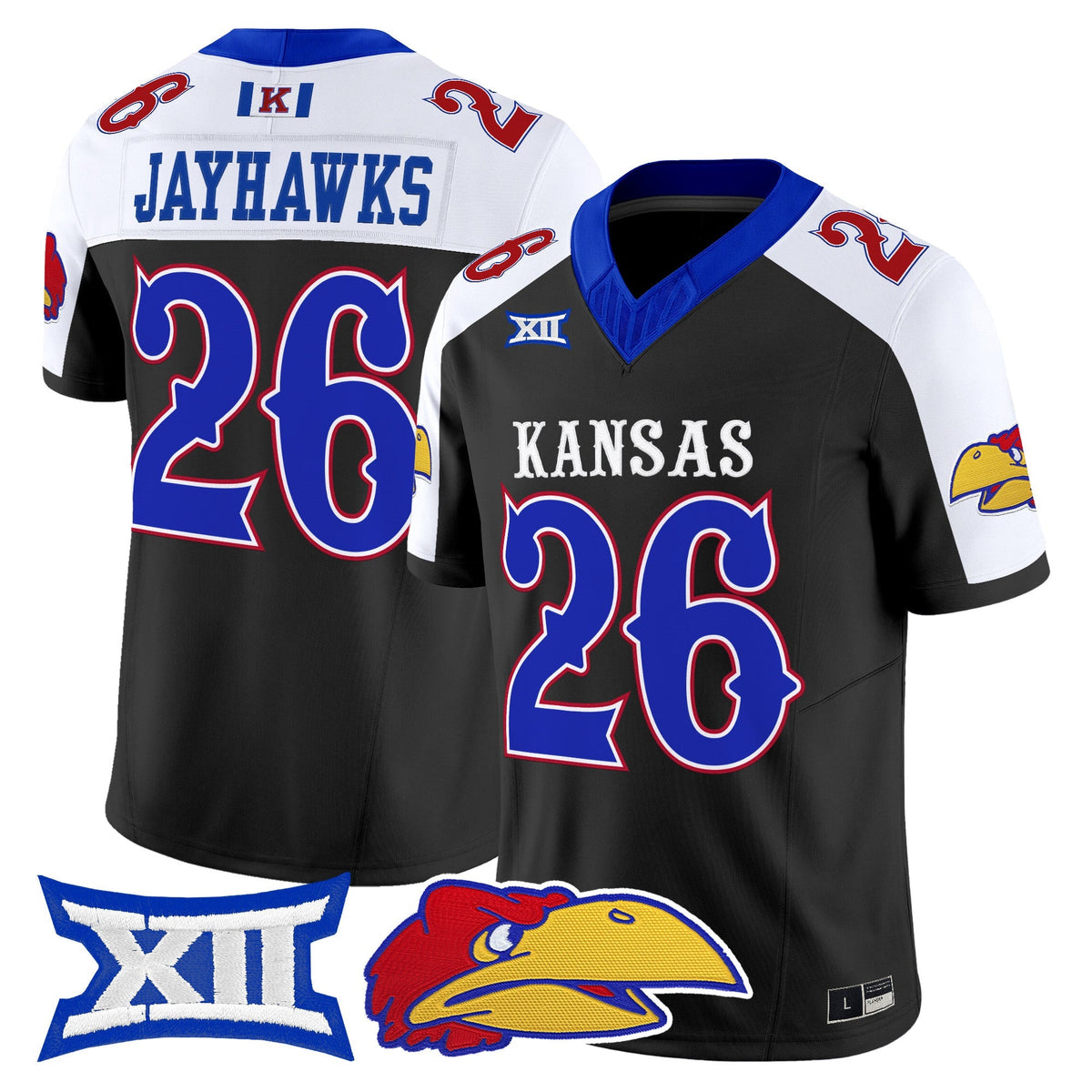 Kansas Jayhawks 2026 Vapor Limited Jersey -  Stitched