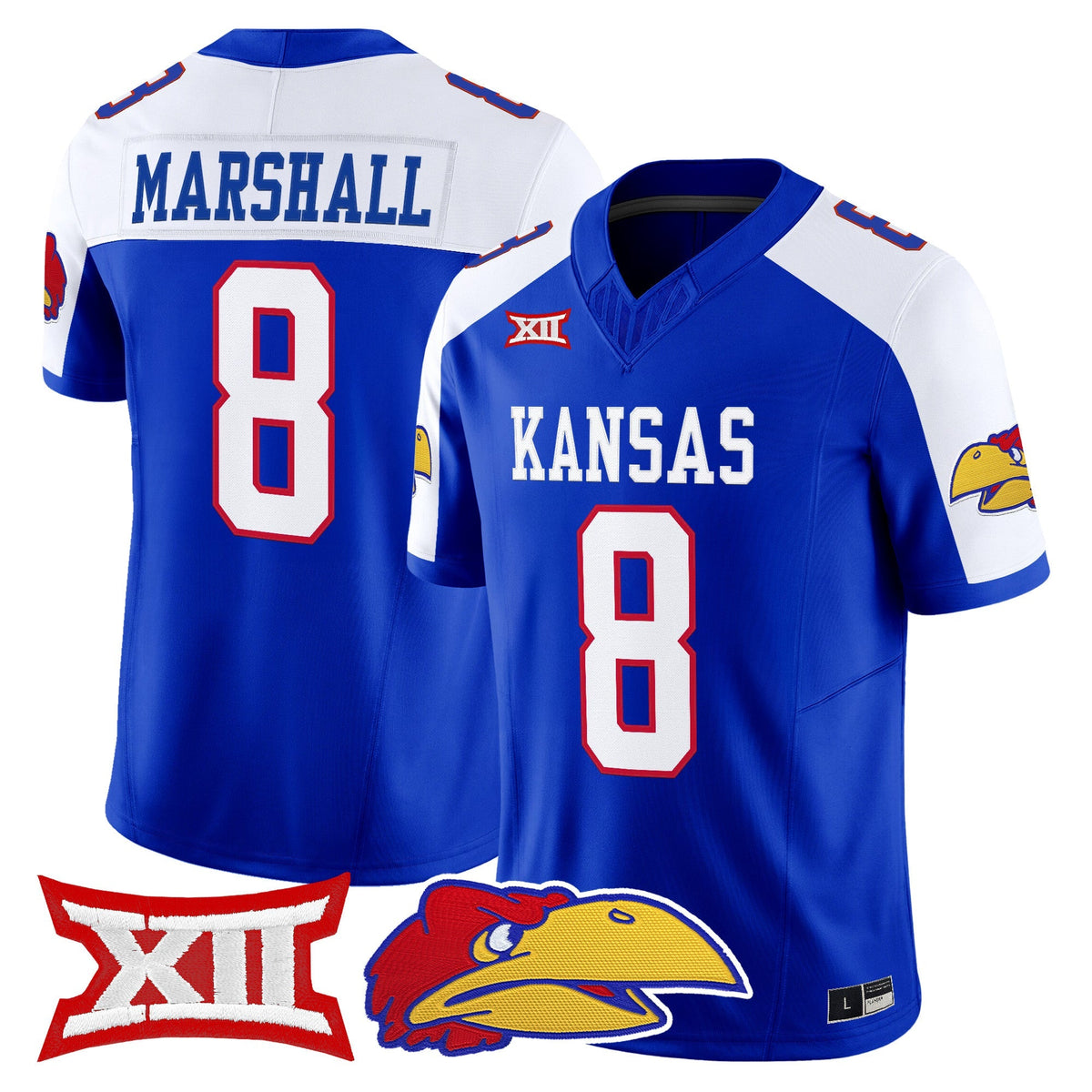 Kansas Jayhawks 2026 Vapor Limited Jersey -  Stitched