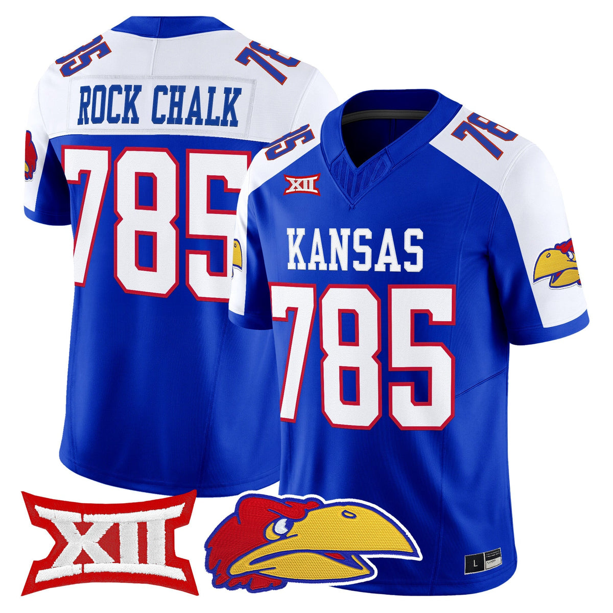 Kansas Jayhawks 2026 Vapor Limited Jersey -  Stitched