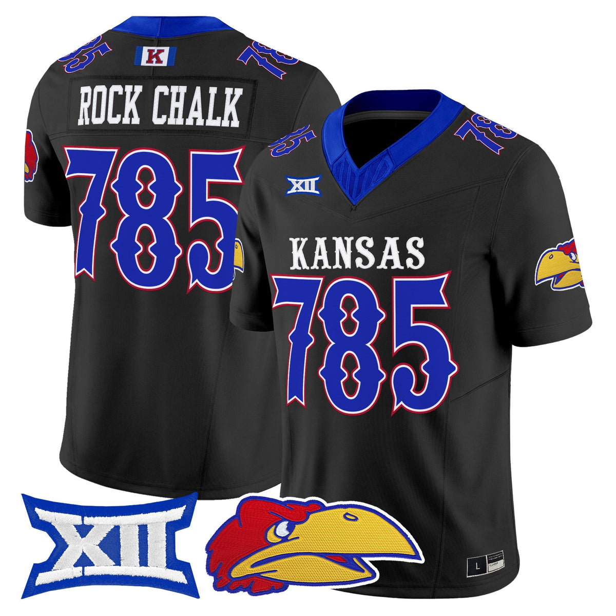 Kansas Jayhawks 2026 Vapor Limited Jersey -  Stitched