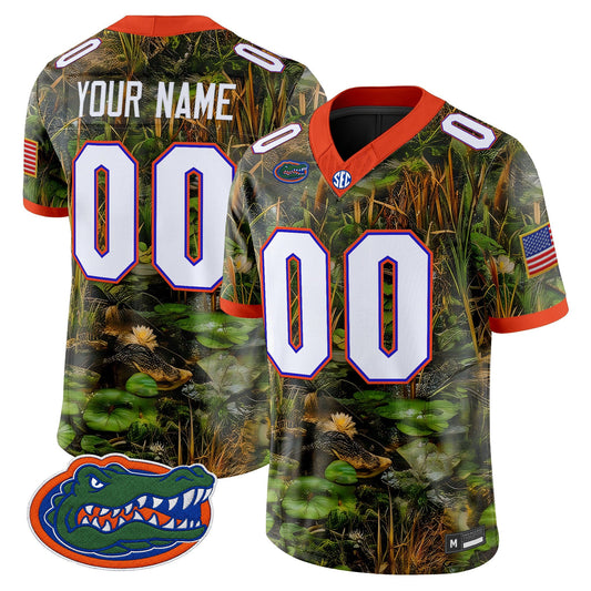 Florida Gators Camouflage Edition 2026 Vapor Limited Custom Jersey -  Stitched