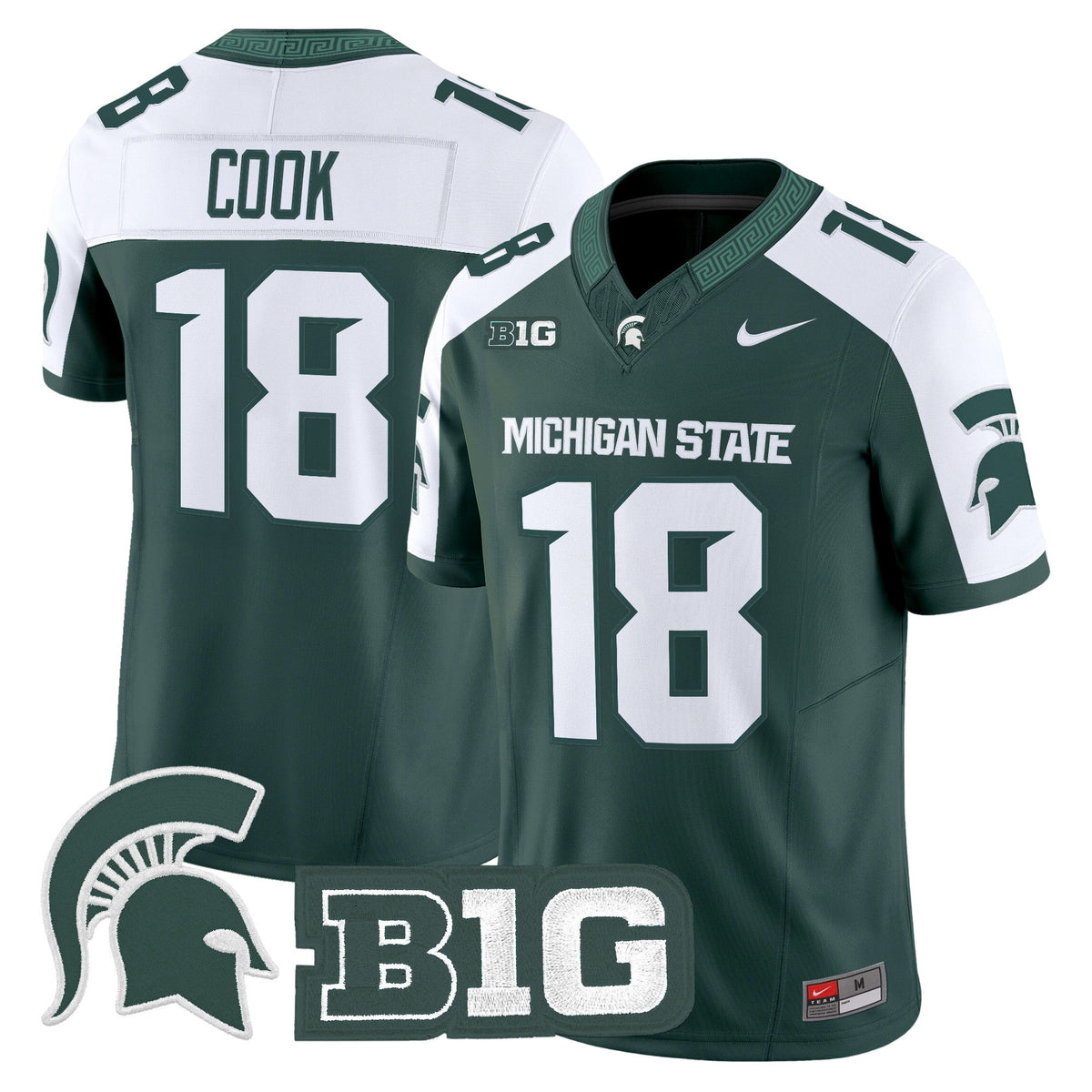Michigan State Spartans 2026 Vapor Limited Jersey - Stitched