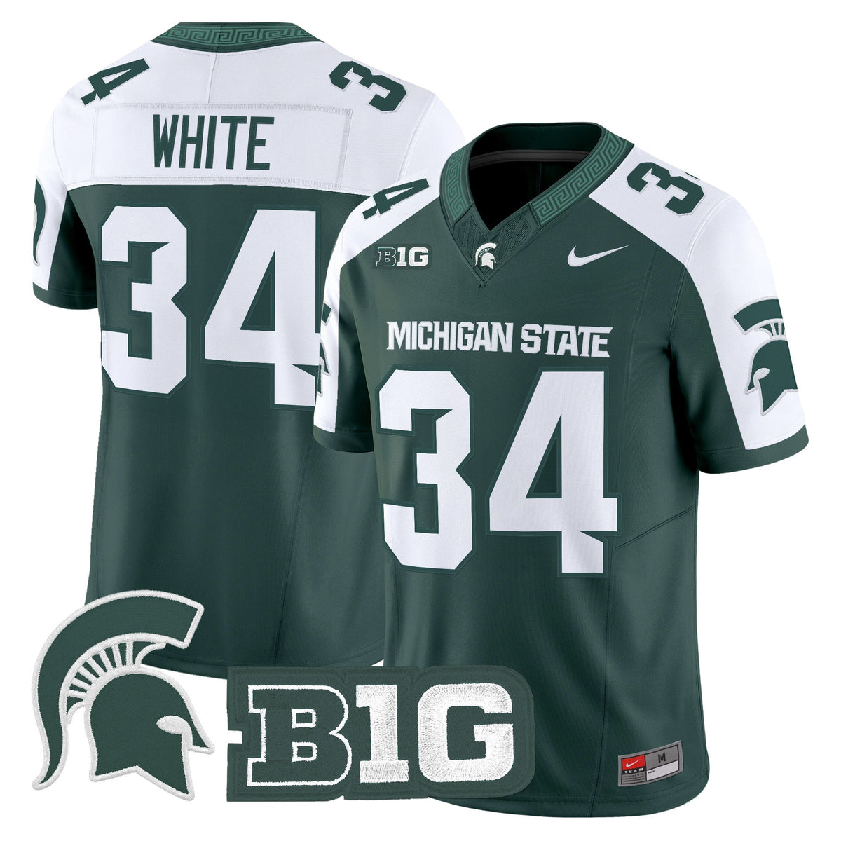 Michigan State Spartans 2026 Vapor Limited Jersey - Stitched