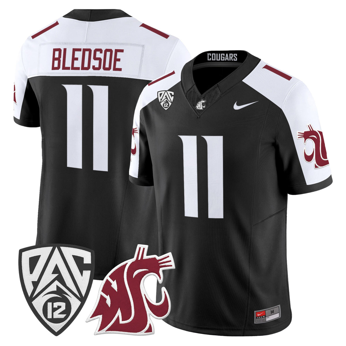 Men's Washington State Cougars 2026 Vapor Limited Jersey - All Stitched