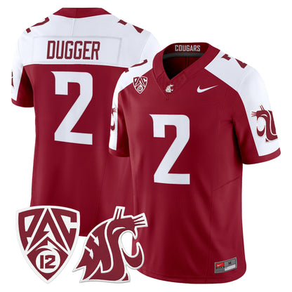 Men's Washington State Cougars 2026 Vapor Limited Jersey - All Stitched