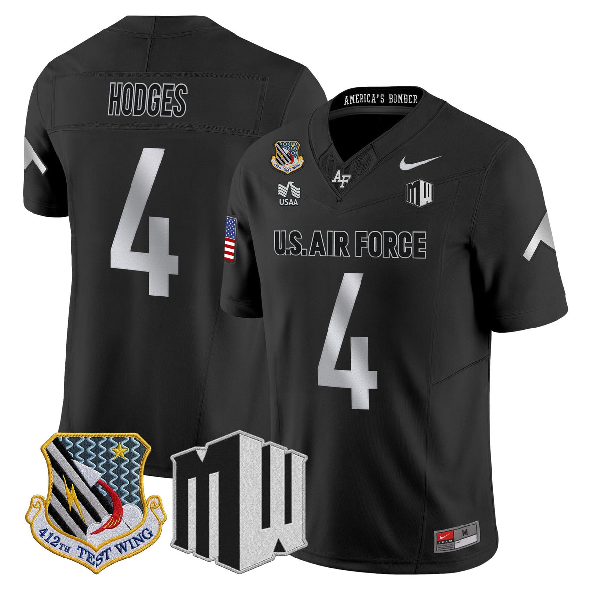 Air Force Falcons 2026 Vapor Limited Jersey - All Stitched