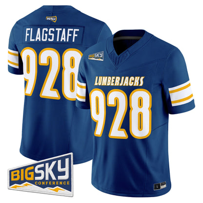 Northern Arizona Lumberjacks 2026 Vapor Limited Jersey - Stitched