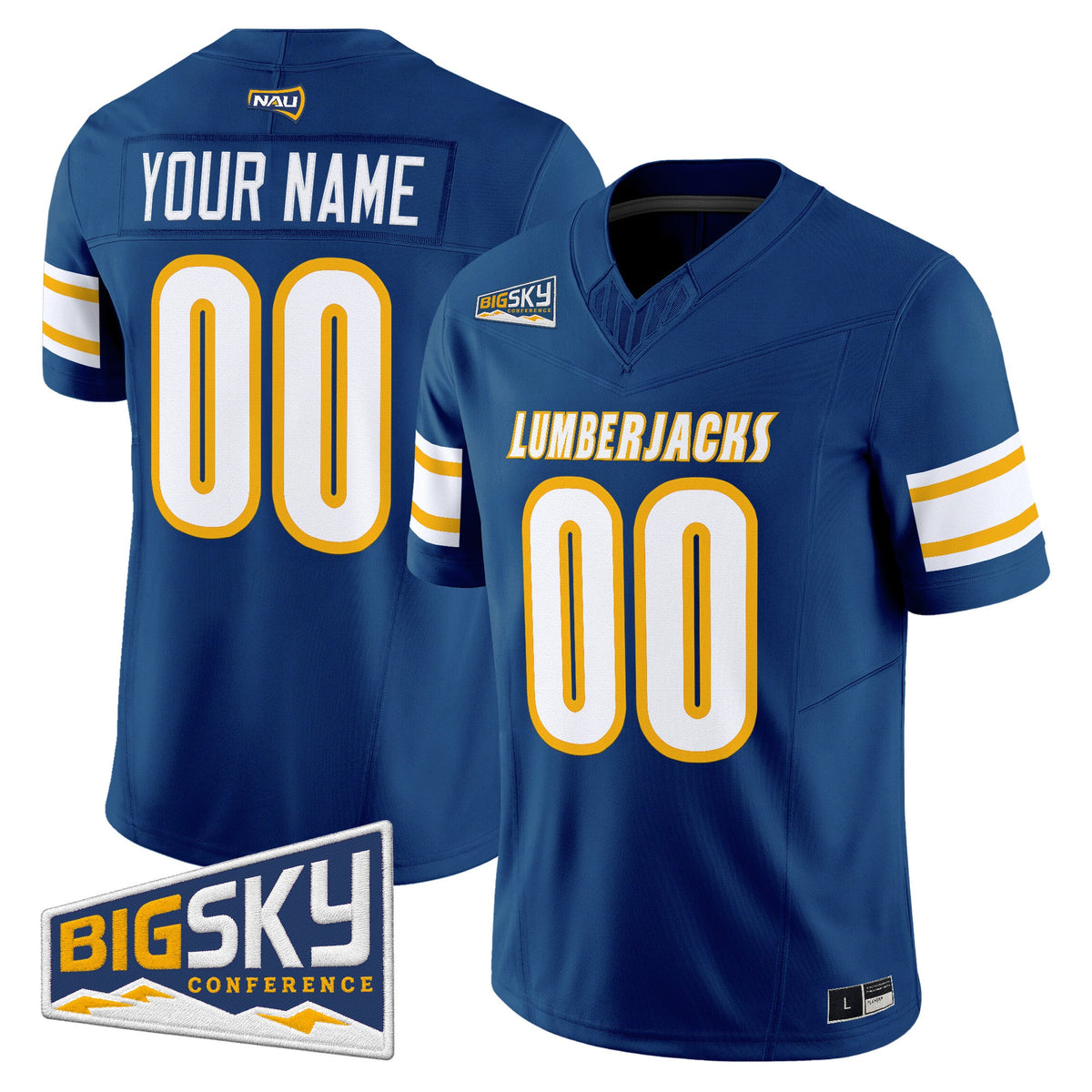 Northern Arizona Lumberjacks 2026 Vapor Limited Custom Jersey - Stitched