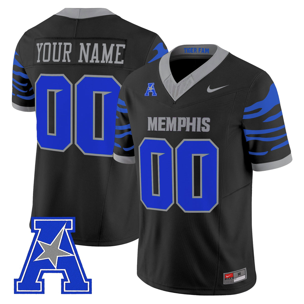 Memphis Tigers 2026 Vapor Limited Custom Jersey - Stitched