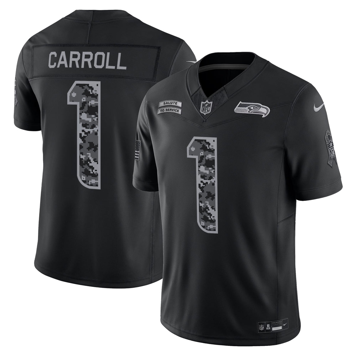 Seattle Seahawks 2026 Salute to Service Vapor Limited Jersey - Stitched