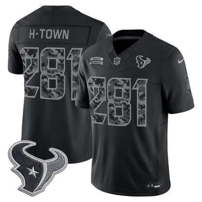 Houston Texans 2026 Salute to Service Vapor Limited Jersey - Stitched
