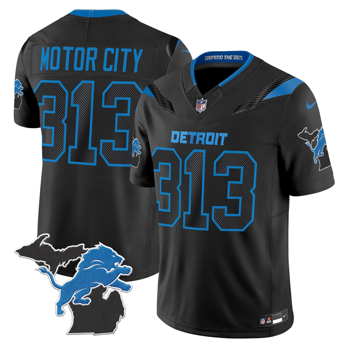  Detroit Lions 2026 "Rivalries" Vapor Limited Jersey - Michigan Patch - Stitched
