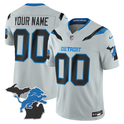 Detroit Lions 2026 "Rivalries" Vapor Limited Custom Jersey - Michigan Patch - Stitched
