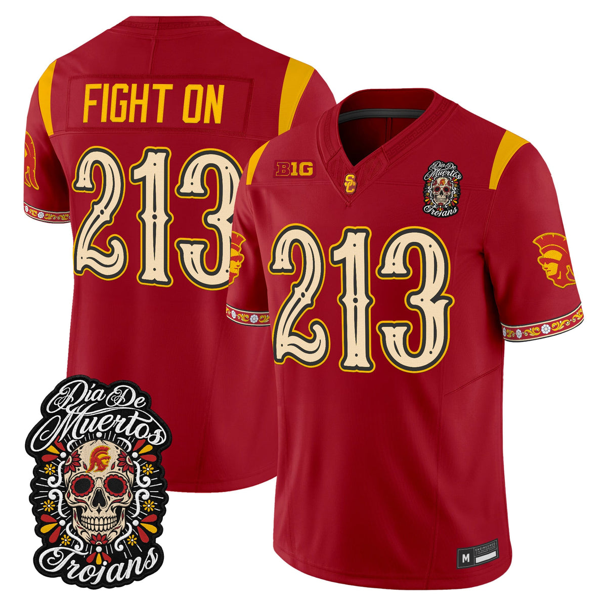  USC Trojans Día de los Muertos Vapor Limited Jersey - Stitched