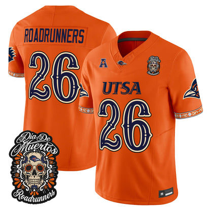  UTSA Roadrunners Día de los Muertos Vapor Limited Jersey - Stitched