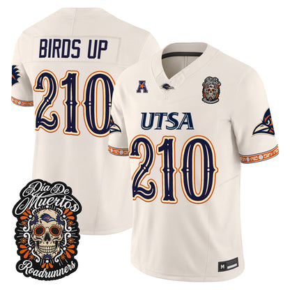  UTSA Roadrunners Día de los Muertos Vapor Limited Jersey - Stitched