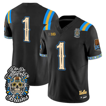  UCLA Bruins Día de los Muertos Vapor Limited Jersey - Stitched
