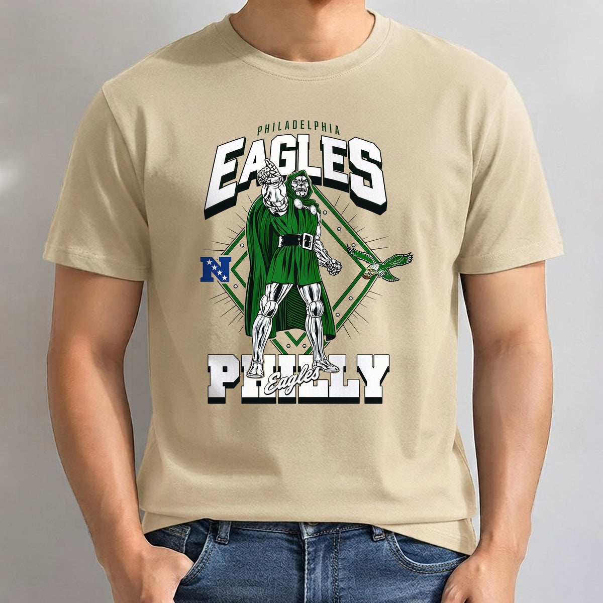 PHI x Green Cape Villain Edition One Side Printed T-Shirt