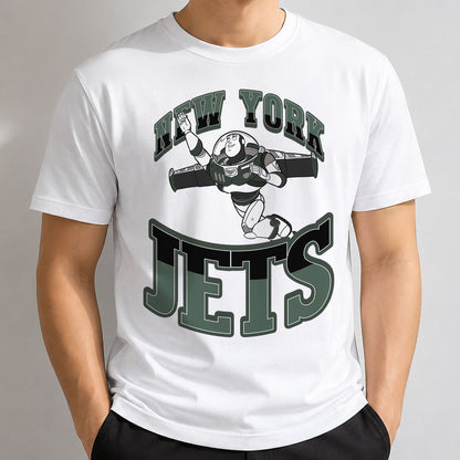 NYJ x Gang Green Edition One Side Printed T-Shirt