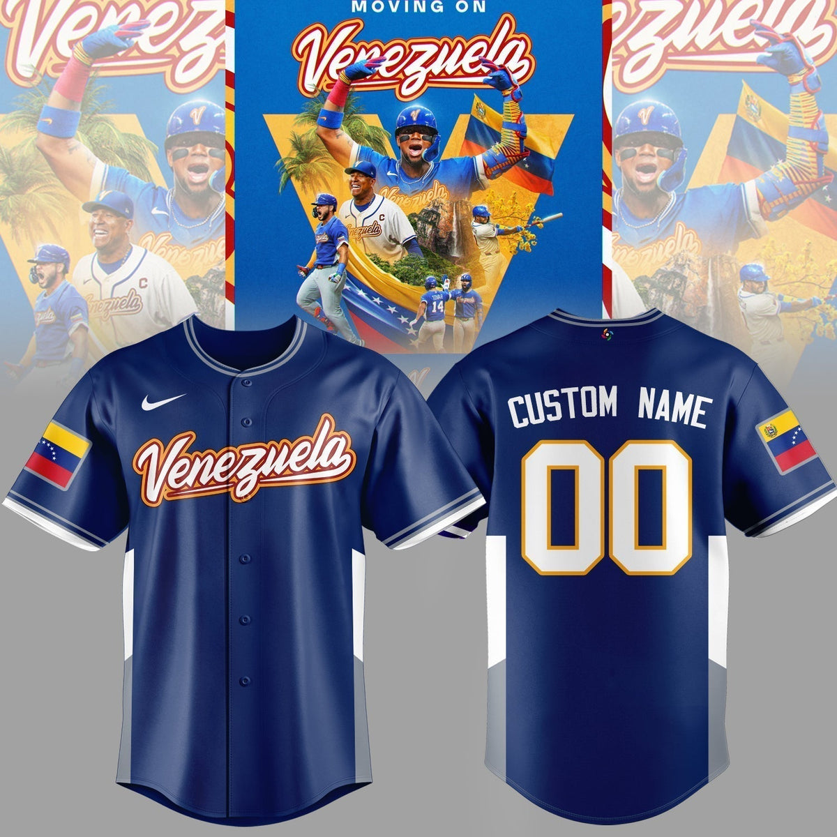 Venezuela 2026 World Baseball Classic Limited Edition Jersey