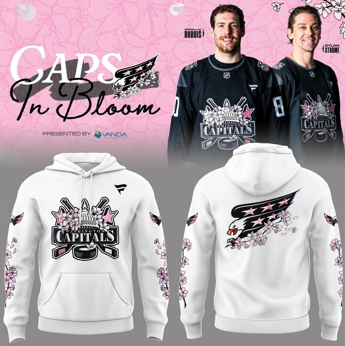 WSH Cherry Blossom 2026 Hoodie - Printed n1