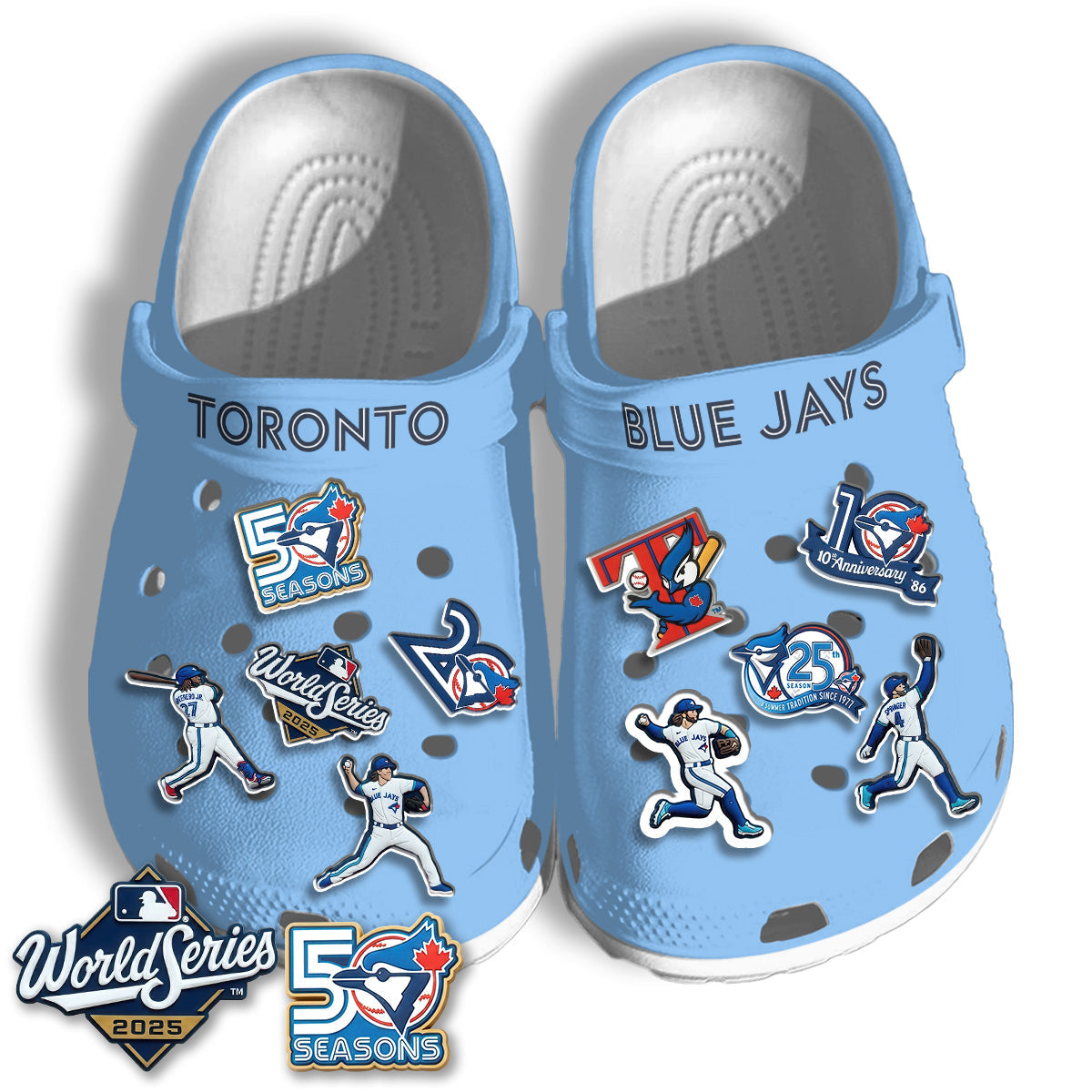 TBJ 2026 Blue clogs - Charms Gift Set