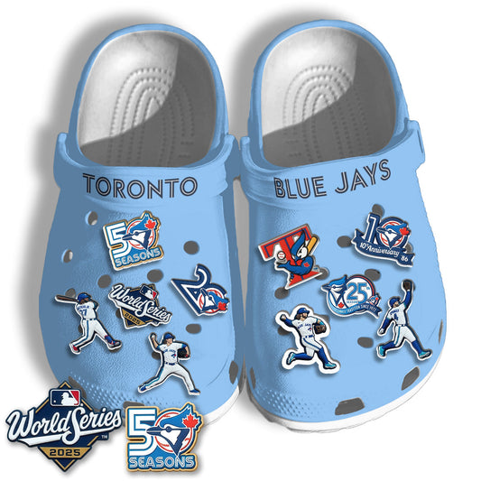 TBJ 2026 Blue clogs - Charms Gift Set