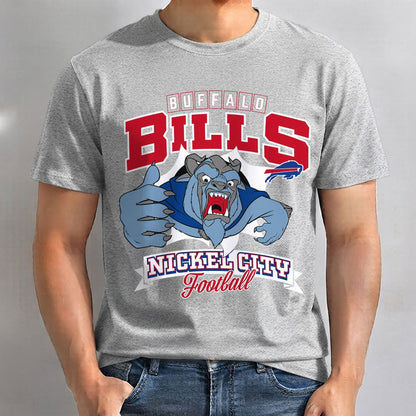 BUF x Hairy Blue Beast Edition One Side Printed T-Shirt